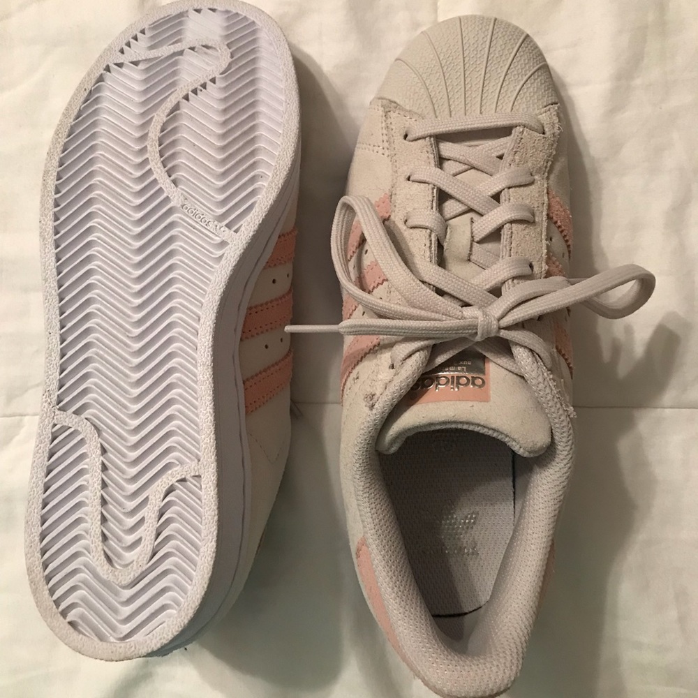 Adidas sneakers. Big kids 5/women’s 7.
